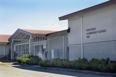 creekside school elementary schools surrey centre locate near ca
